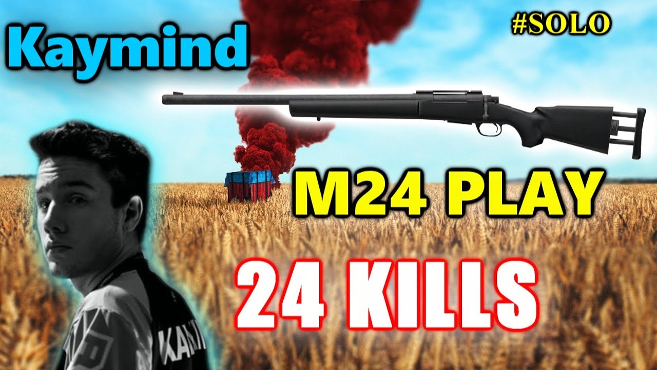 Cloud 9 Kaymind - 24 KILLS - M24 PLAY - SOLO - PUBG