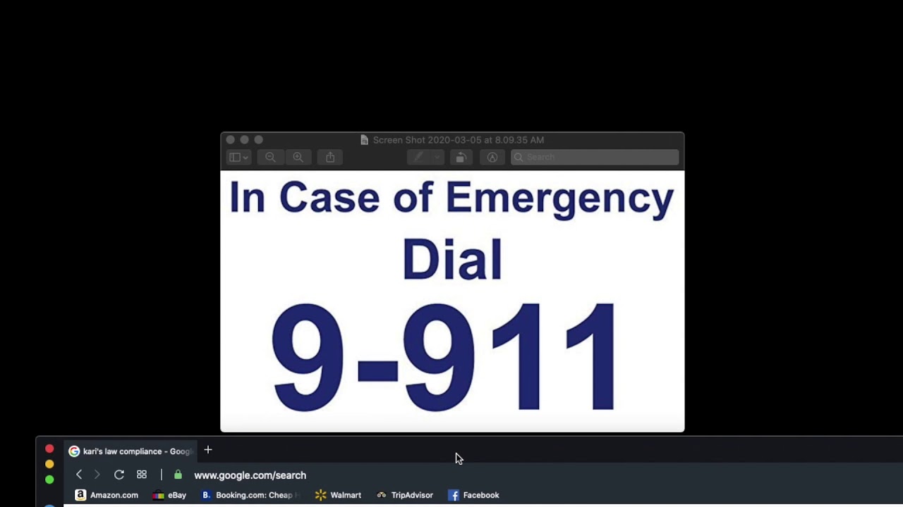 Kari's law 9911 vs  911