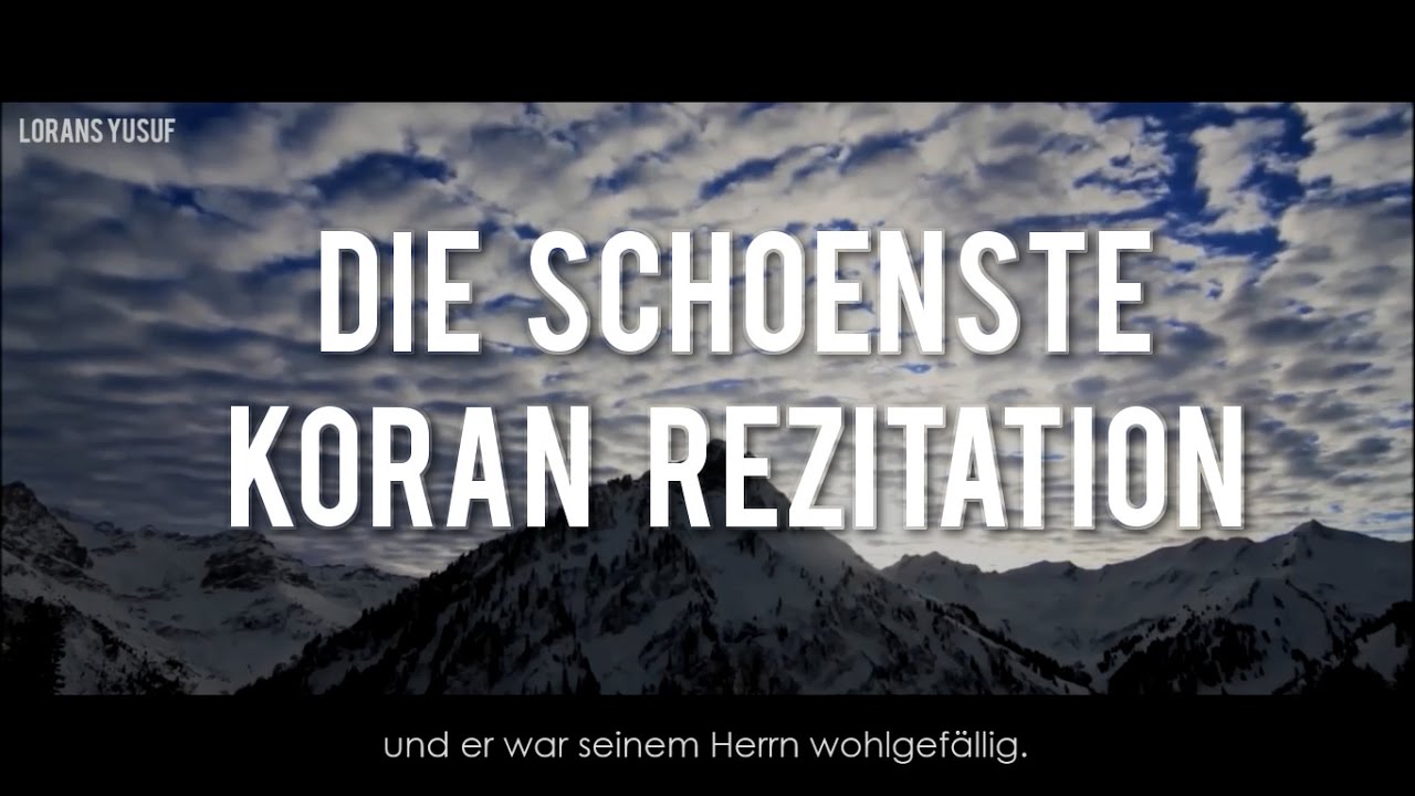 Koran Rezitation die das Herz ber&uuml;hrt || Emotional || Deutsch ||