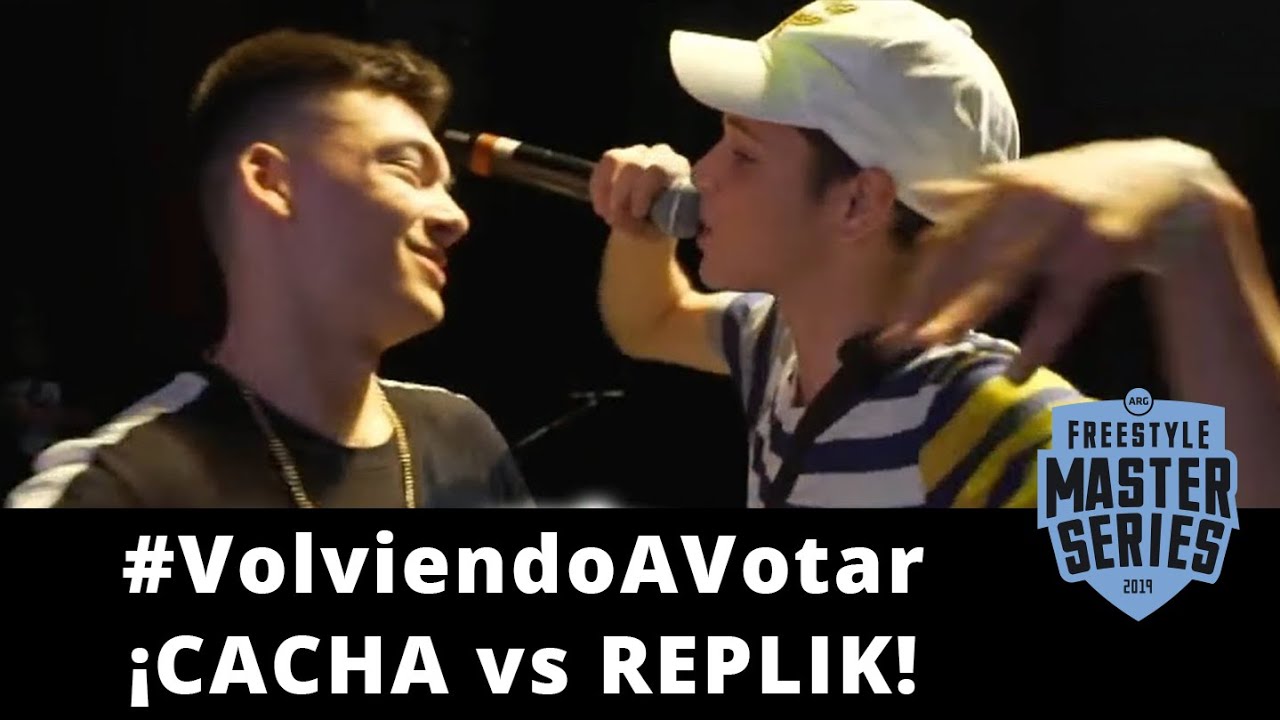 #VolviendoAVotar ¡CACHA vs REPLIK! - FMS 2018