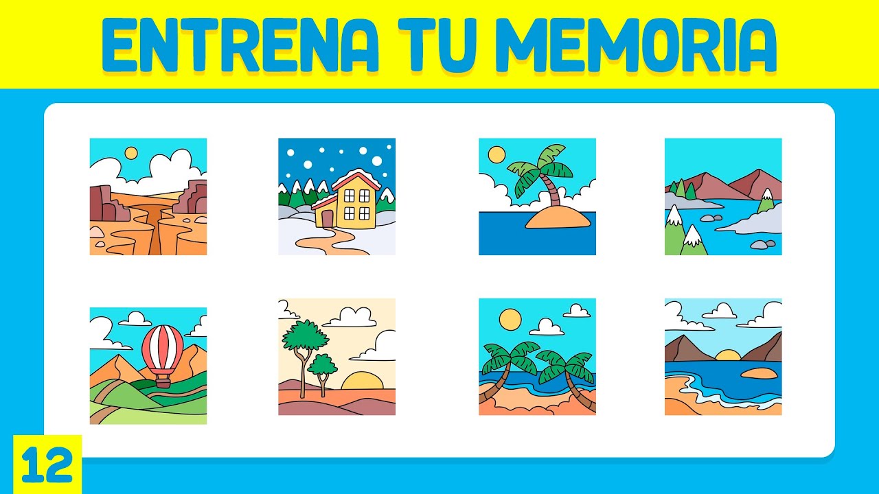 TEST DE MEMORIA ¿Tienes buena memoria? | BAZUM