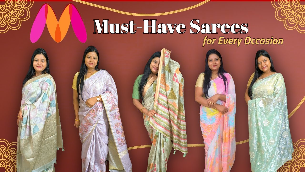 Libas Saree Collection from Myntra 😍| Timeless Silk, Cotton & Georgette for Every Occasion@myntra