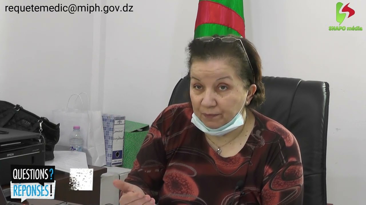 DR.LADJADJ INSPECTRICE GENERALE DU MIPH POUR SNAPO M&Eacute;DIA