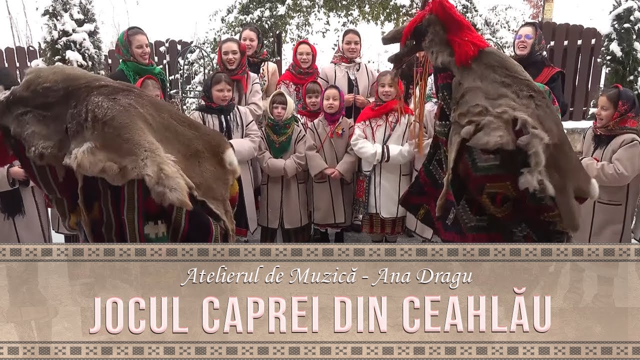 Grupul vocal de la  @AtelieruldemuzicăAnaDragu  - Jocul caprei din Ceahlău