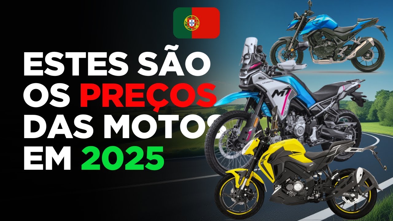 VALORES DAS MOTOS EM PORTUGAL - PARTE 1