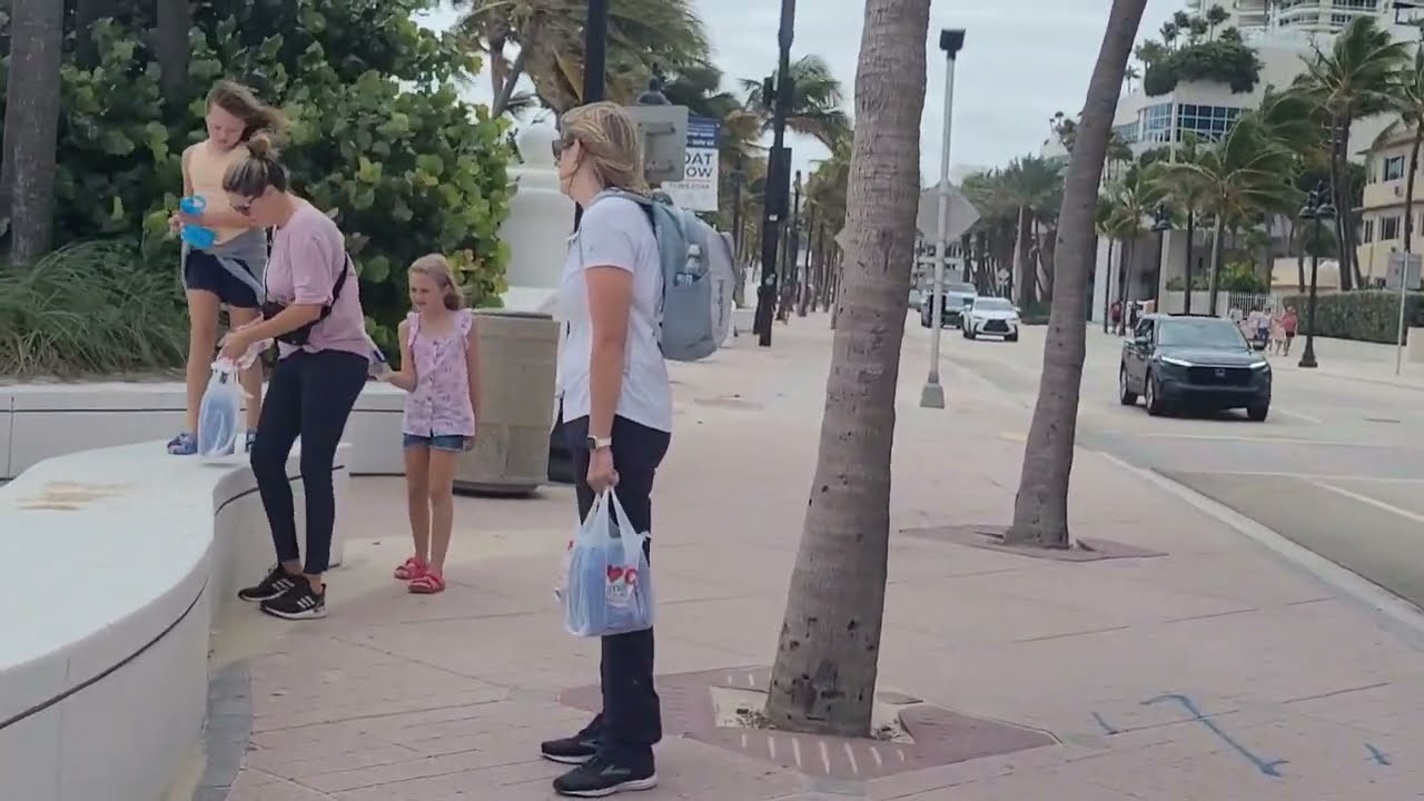 Fort Lauderdale Beach Broadwalk Walking Tour (Silent)