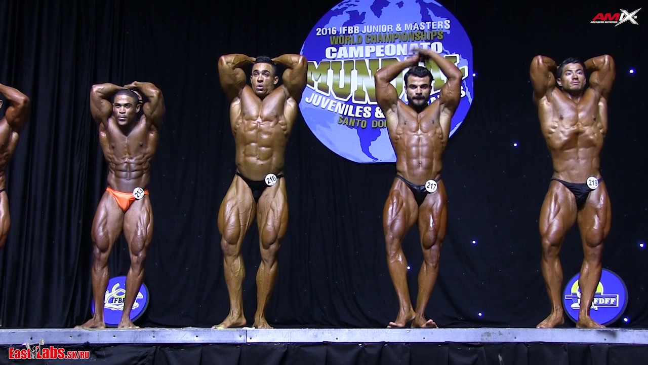2016 IFBB World Junior Championships Bodybuilidng over 75kg