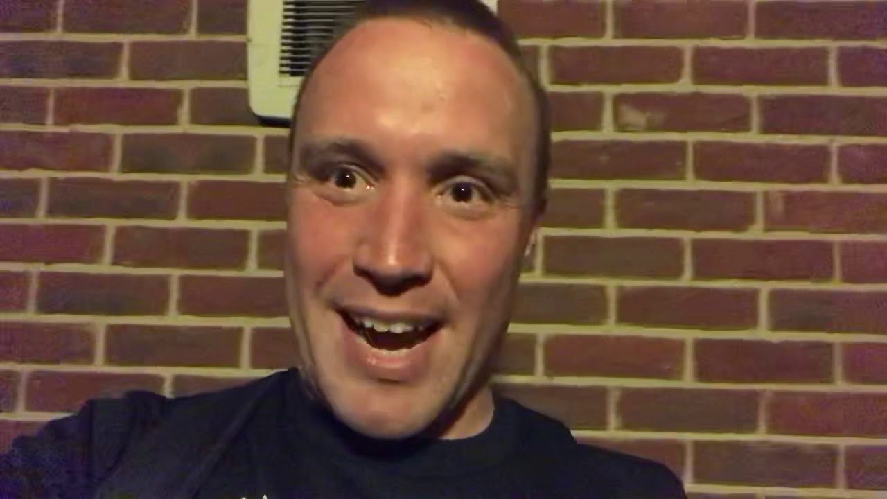 My announcement and speech of I needed a break from watching football.