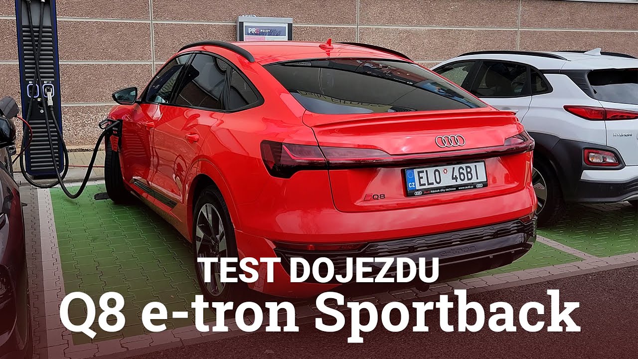 Audi Q8 Sportback e-tron ještě efektivnější! Překoná 400 km na dálnici?
