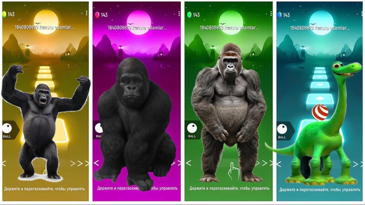 GORILLA vs DINOSAUR?! This Game Is INSANE 😱