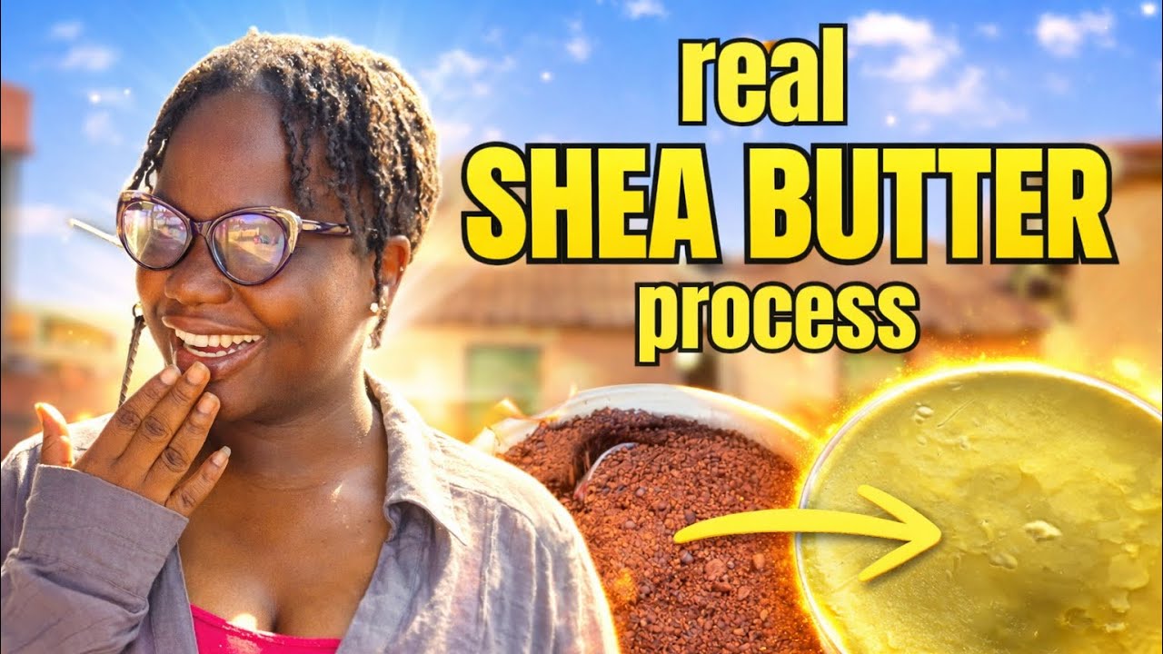 How Shea Butter Is Made In Tamale, Ghana🇬🇭