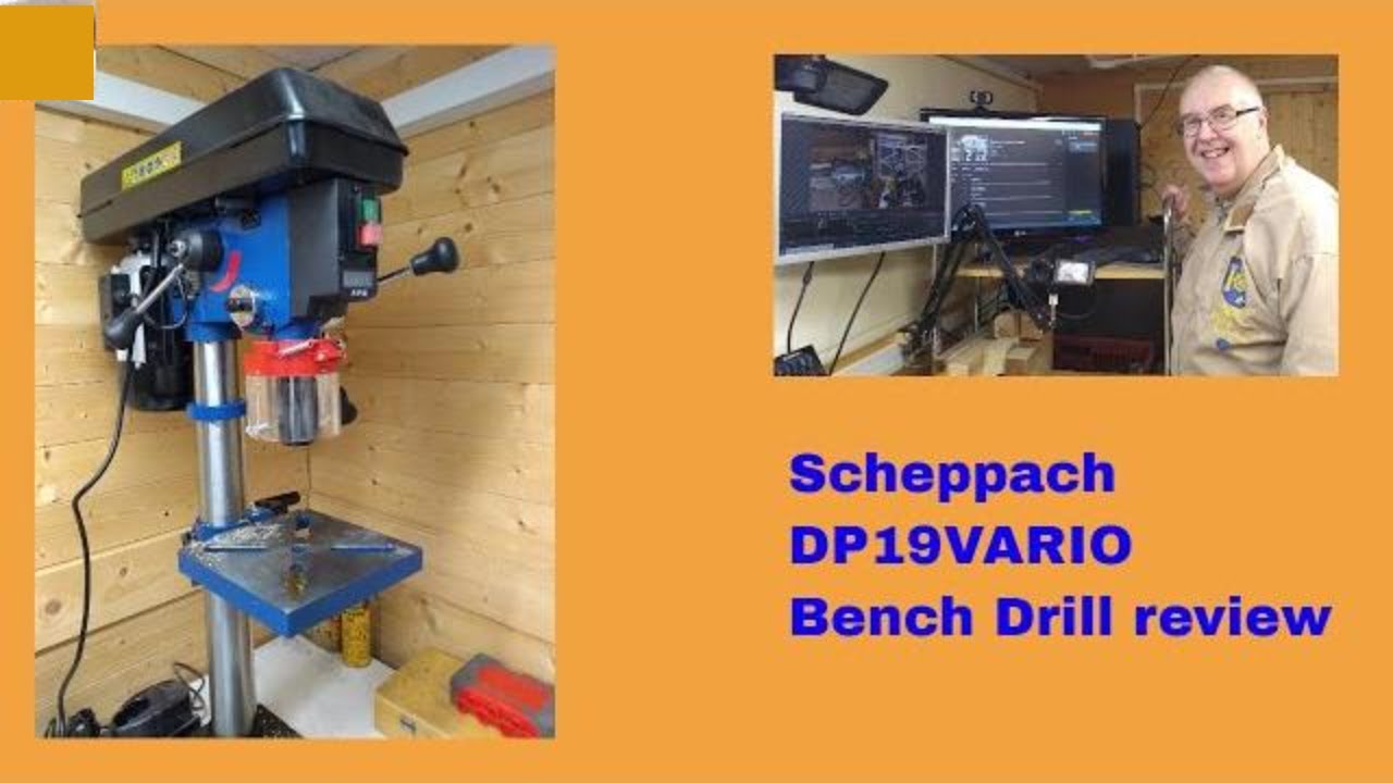 SCHEPPACH DP19VARIO Bench Drill review
