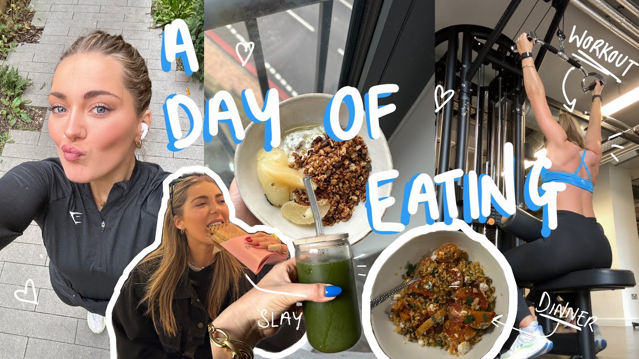 WHAT I EAT IN A DAY | *healthy habits and NO restrictions* |  millyg_fit