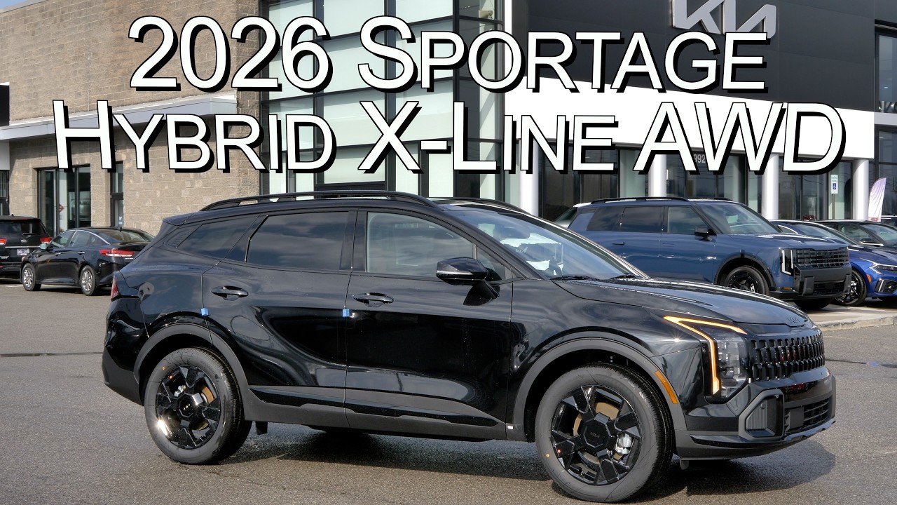 New 2026 Kia Sportage Hybrid X-Line AWD at Parkside Kia