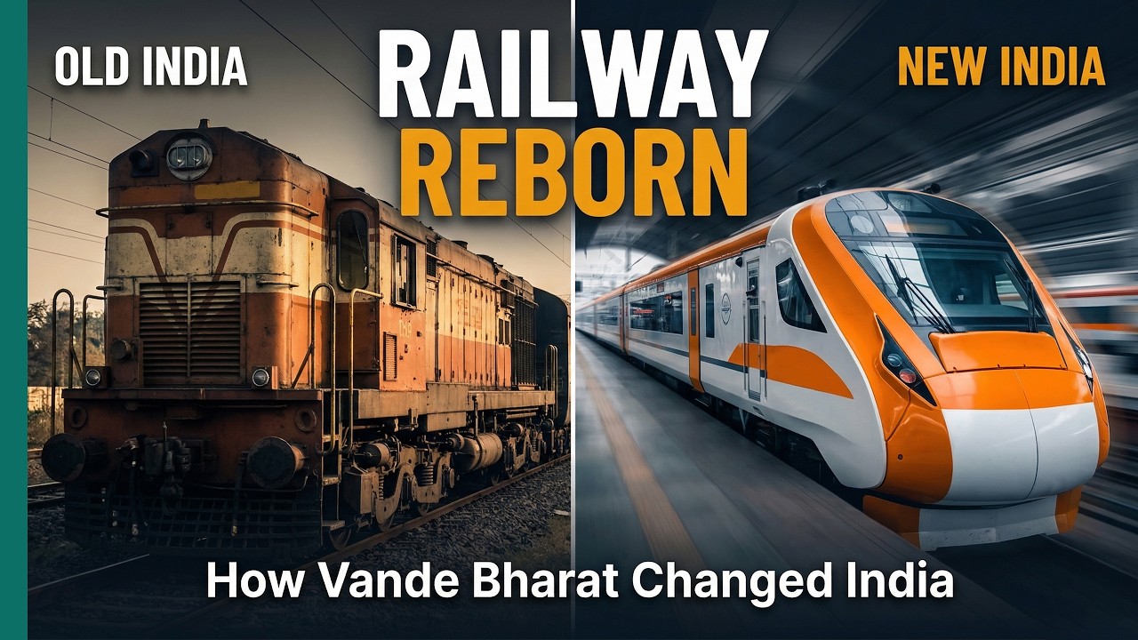 The Rise of Vande Bharat 🚄 | India’s High-Speed Train Revolution