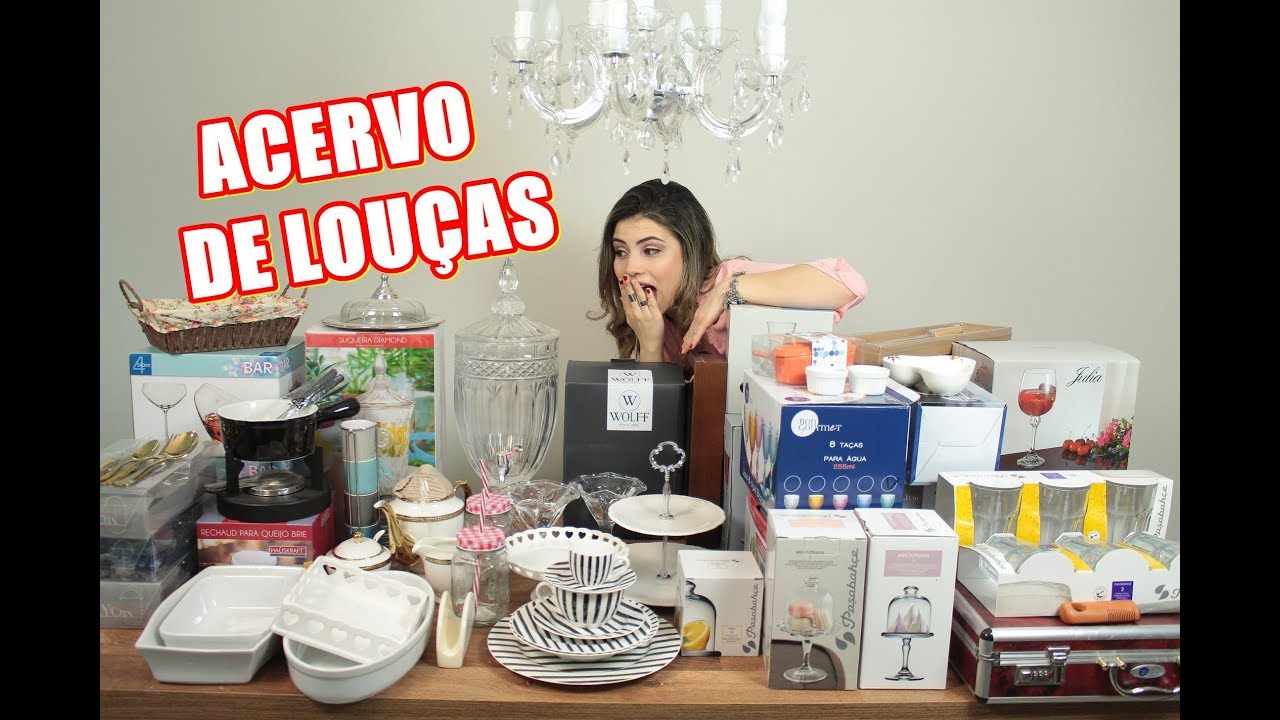 Minha coleção de louças #1°Parte |  | Paloma Soares