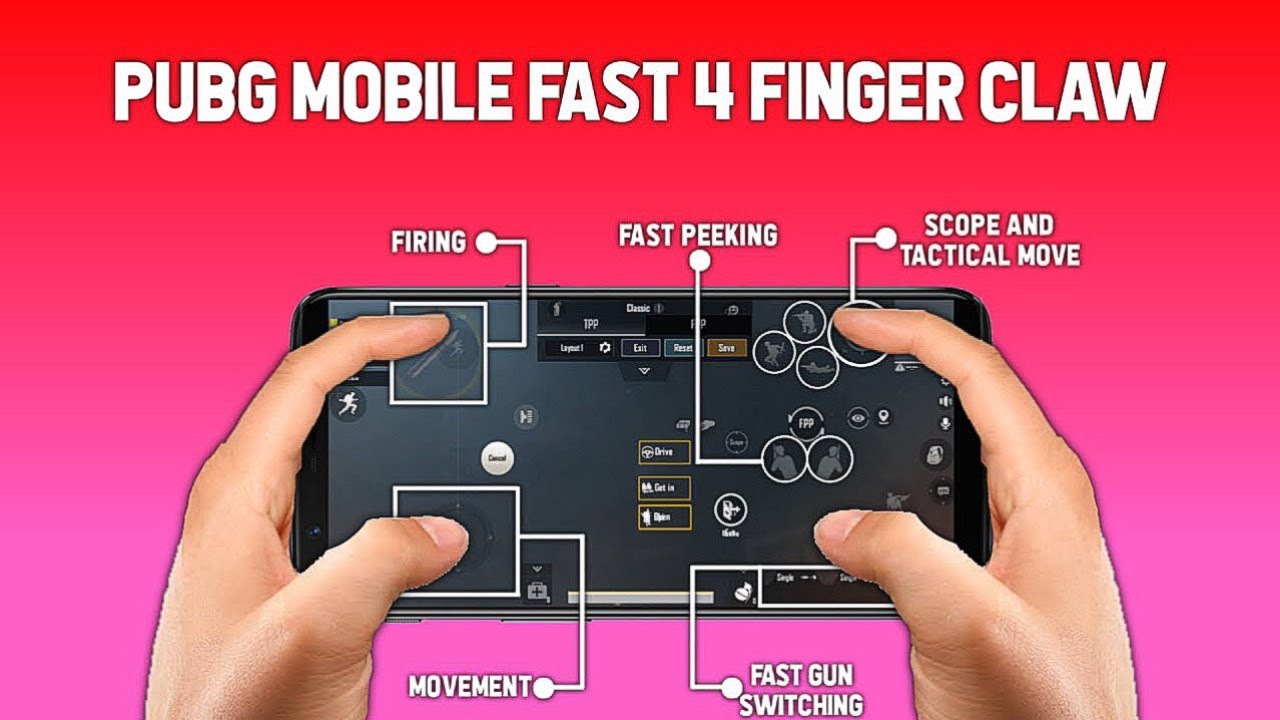 4 finger claw settings🔥fastest control settings (4 finger)🔥