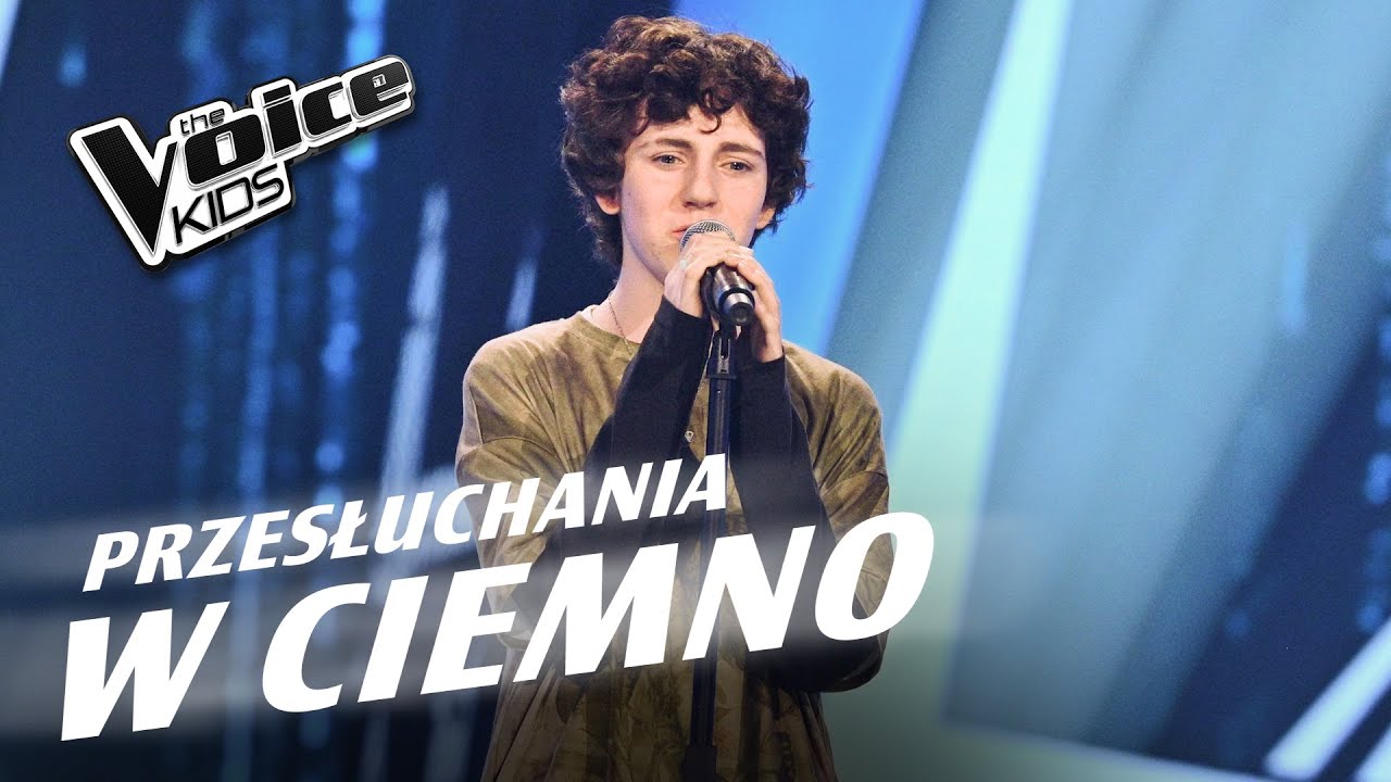 Mateusz Pierożek - &bdquo;Mori&rdquo;- Przesłuchania w ciemno | The Voice Kids Poland 7