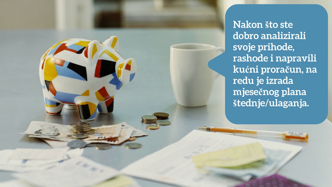 &Scaron;tednja - ciljevi i plan &scaron;tednje