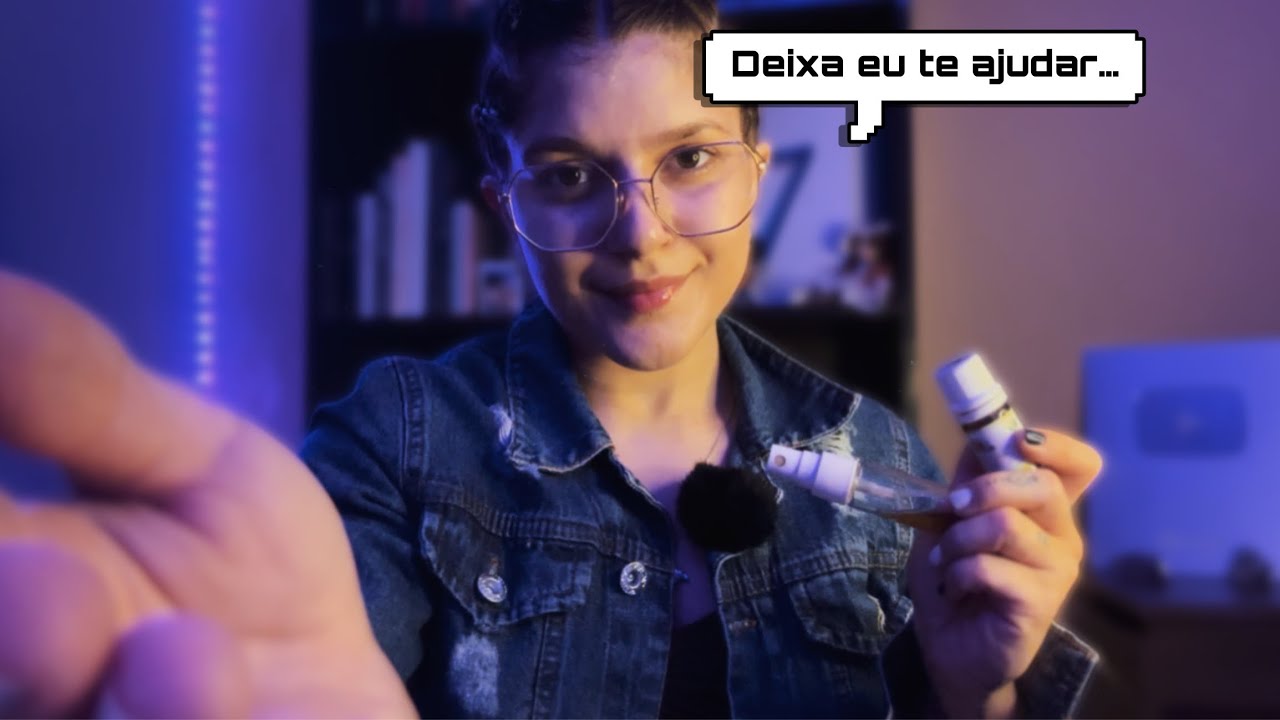 ASMR FOQUE EM MIM PARA SUPERAR UMA CRISE DE ANSIEDADE 💕