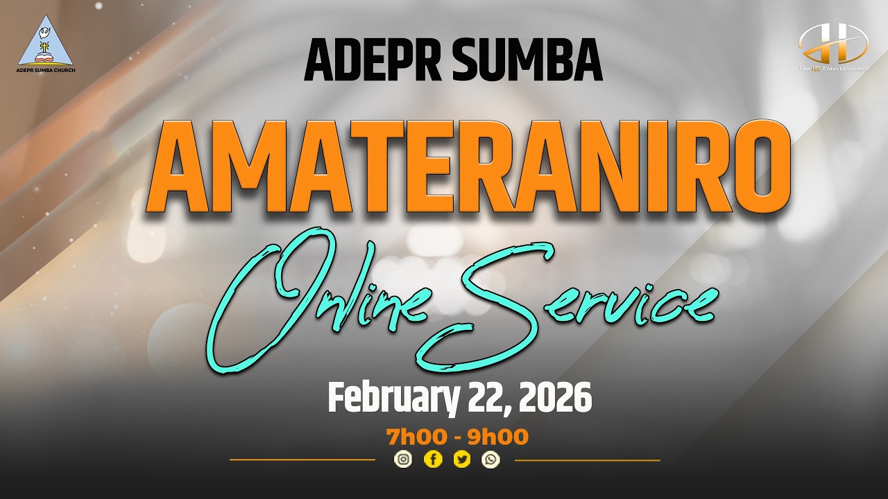 LIVE 🚨: ADEPR Sumba; Amateraniro yo ku Cyumweru 22/02/2026