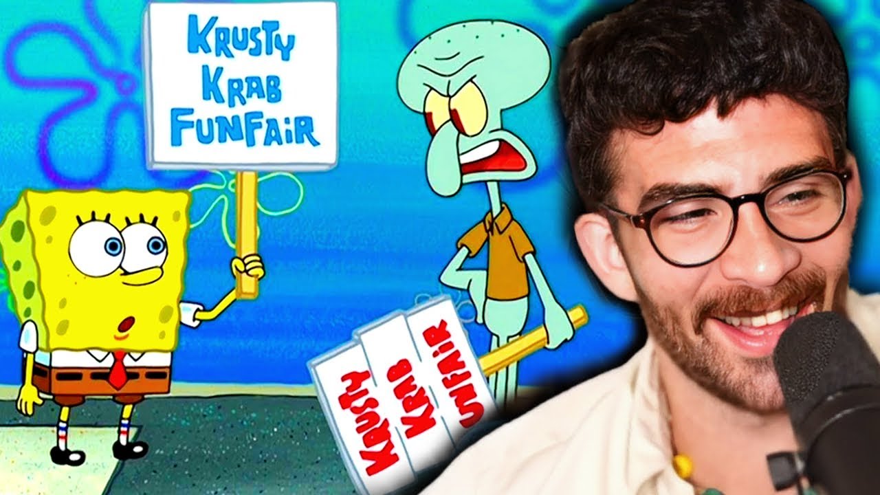 SpongeBob is SHOCKINGLY Political | Hasanabi reacts