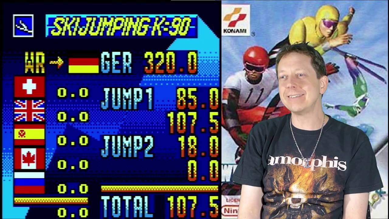 #977 Zock' mal wieder...Konami Winter Games: Schnee Fressen auf dem Gameboy! [GBC]