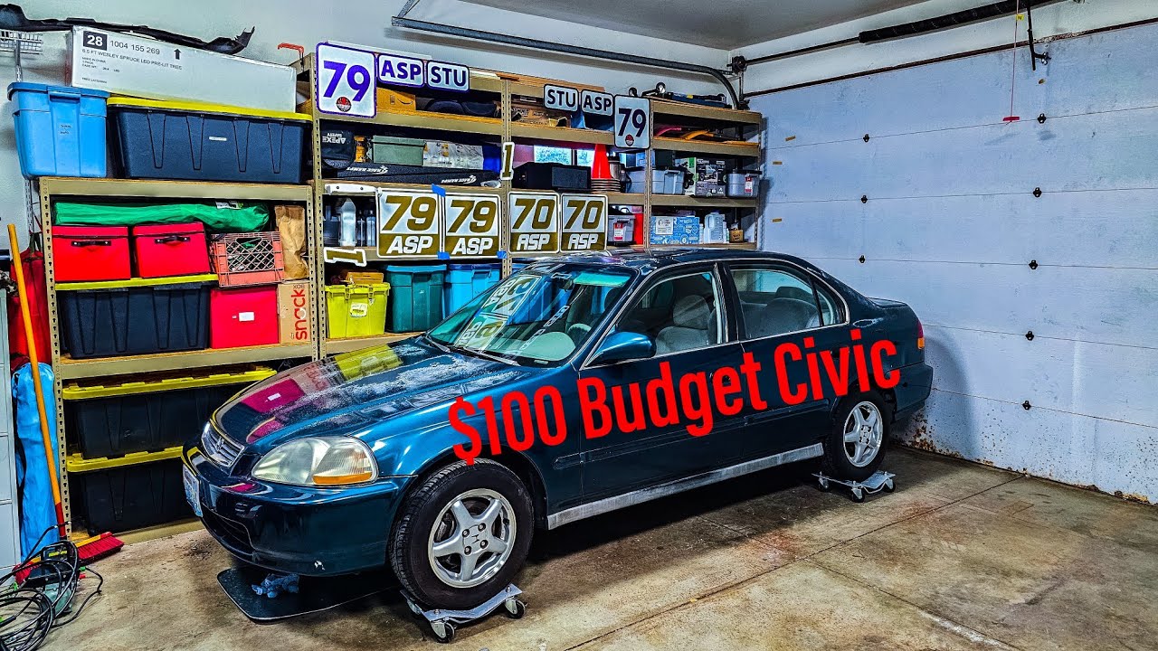 $100 Budget Civic Project!
