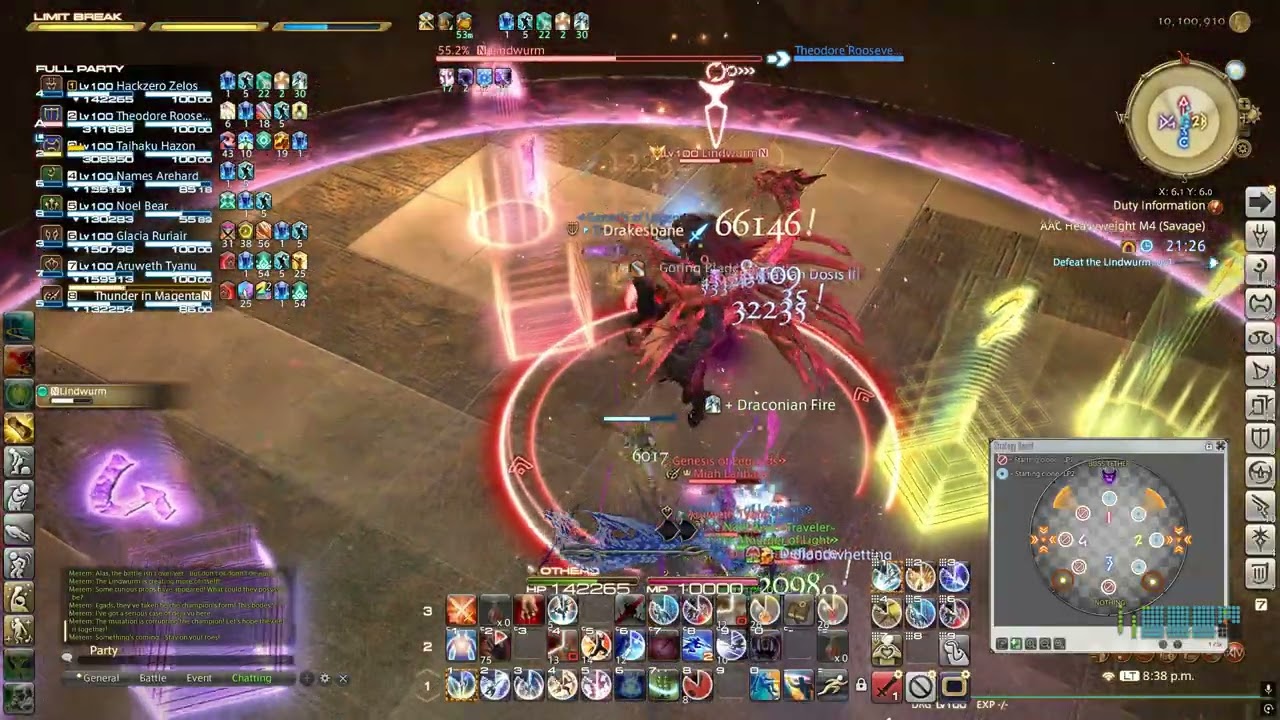 Final Fantasy XIV - M12S Lindwurm Part 2 Clear
