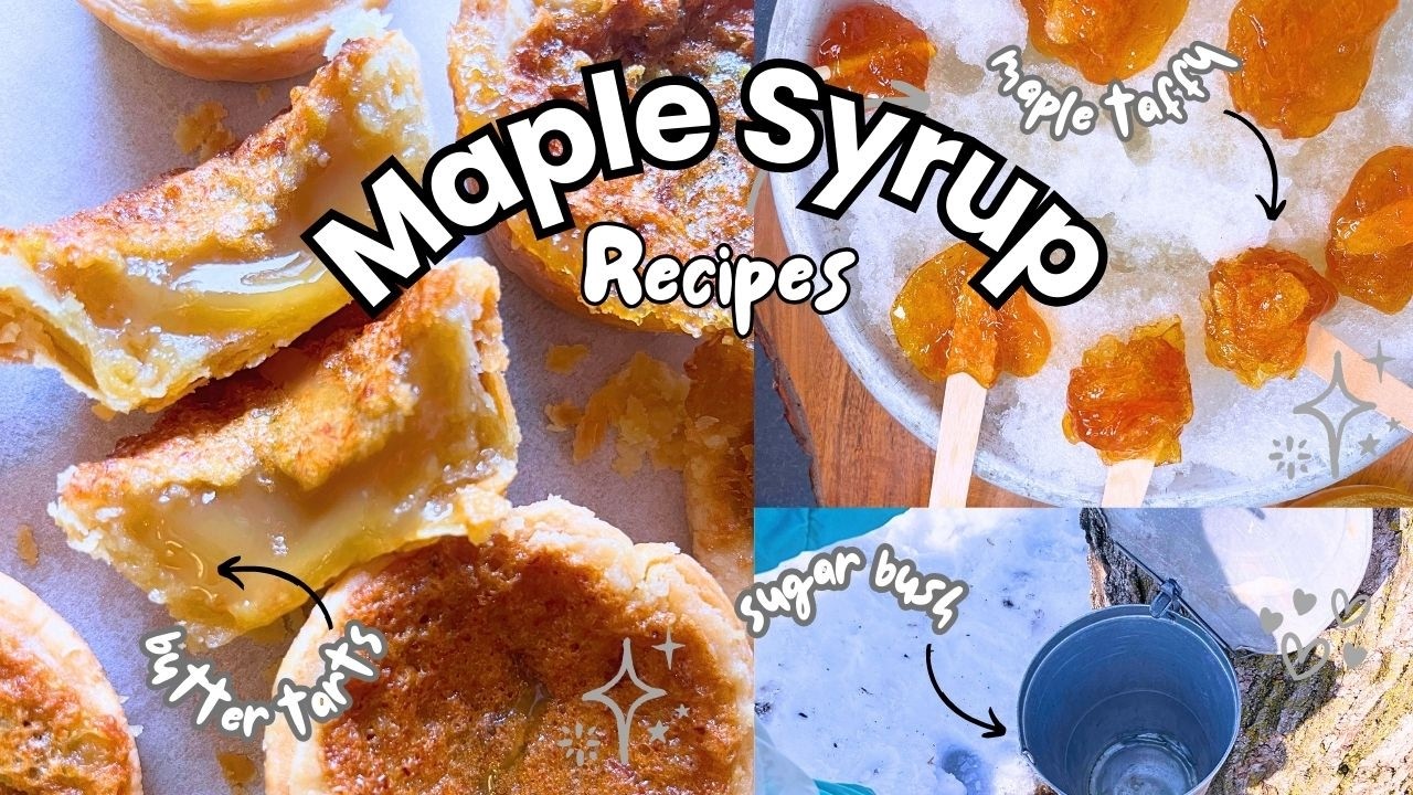 5 Easy Maple Syrup Recipes 🍁 | Maple Fudge, Maple Butter, Pouding Chômeur & More Maple Desserts