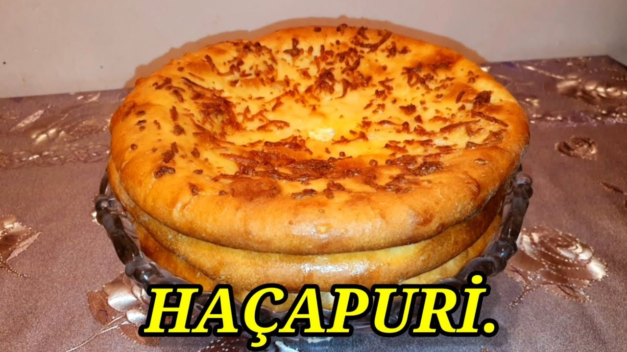 PEYNİRLİ ÇÖREK - Hacaburi tarifi ХАЧАБУРИ из сыра.