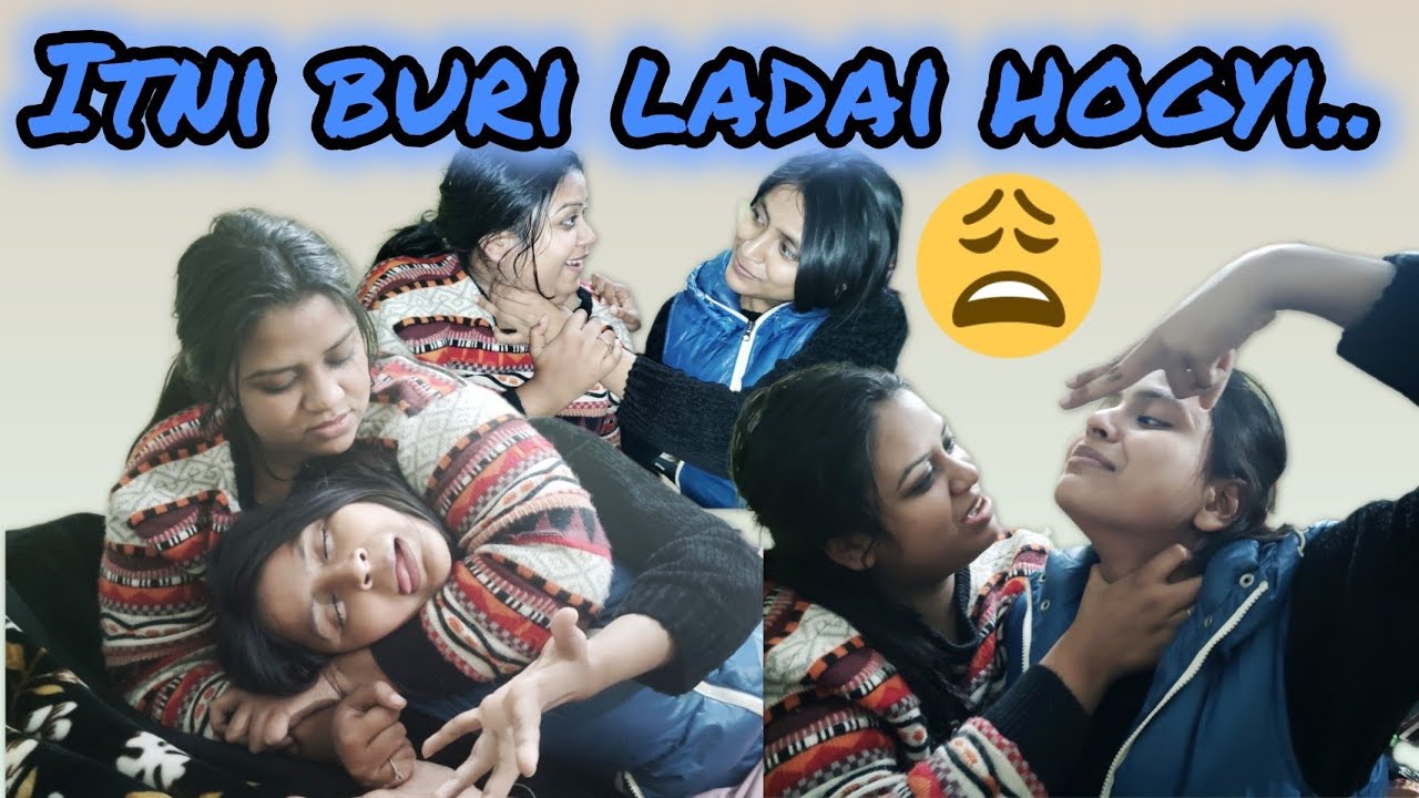 Itni buri ladai ho gyi 🙁🙁ll eashu rone lgi ll biryani bnani pdi ...