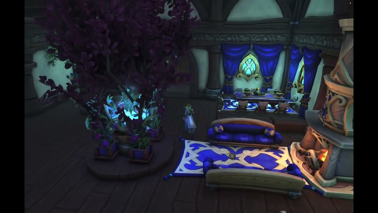 20 characters, level 5 house in WOW Housing