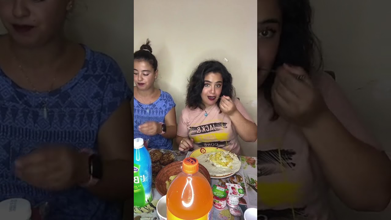🔴 فيفي و سارة و طبق العجيب 🤤 حضروه كيف كيف يا درا 🤤😍