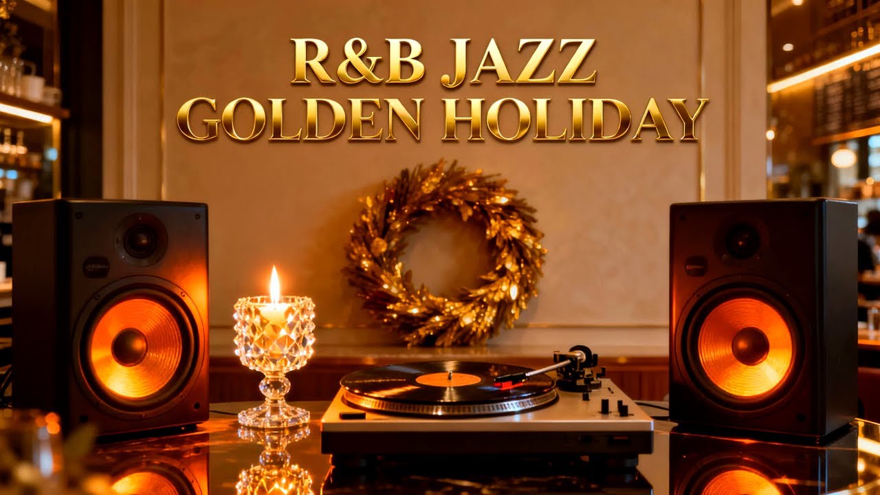 Late November Rainy Jazz for Calm Focus and Work | Warm RnB Café Ambience for Study Nights