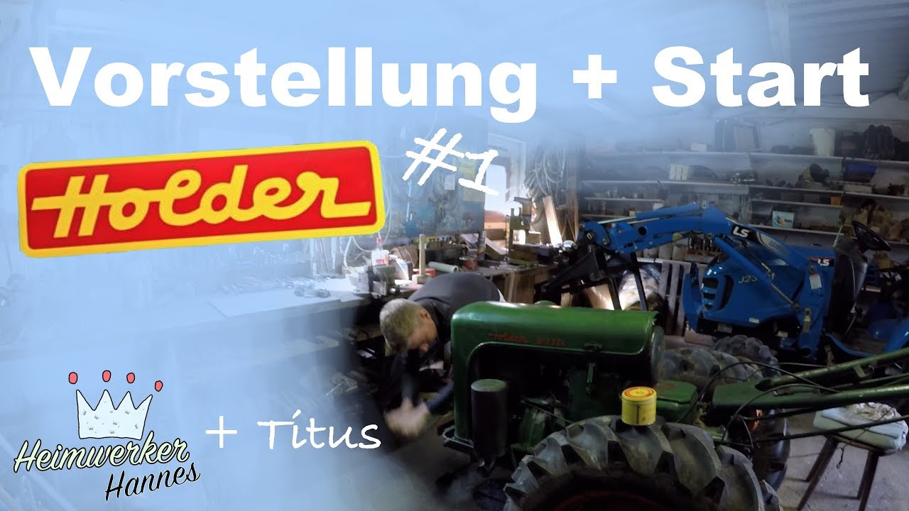 Holder ED2 | Vortellung + Start