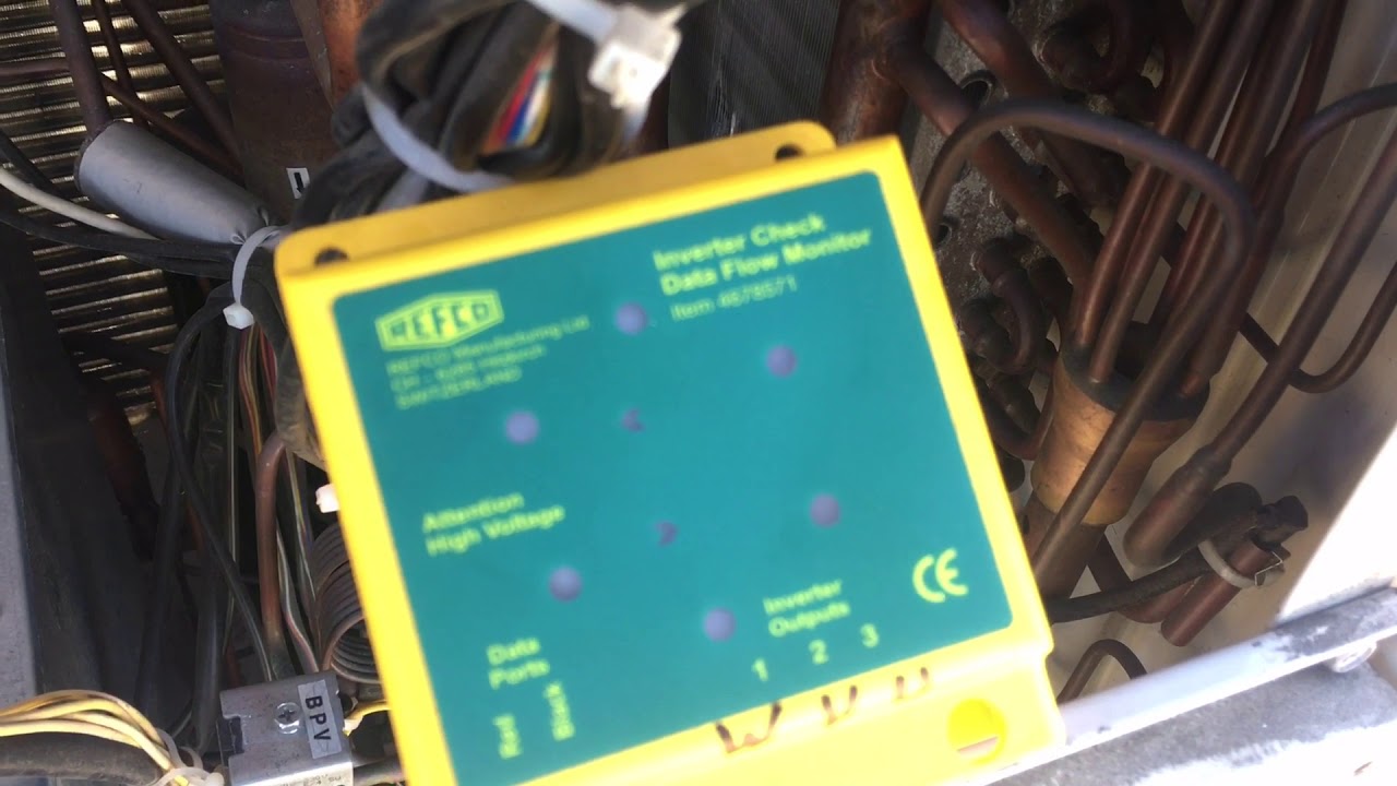 Pt 2: REFCO Inverter tester wired in series with compressor on VFR