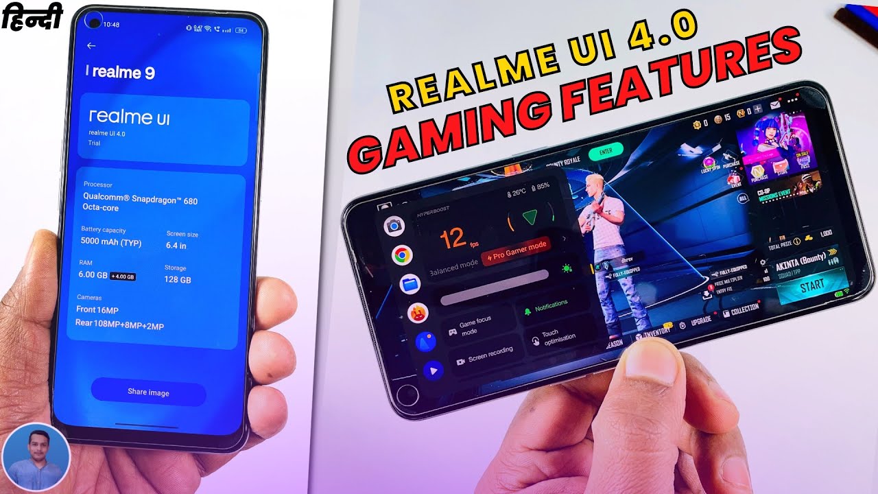 Realme 9 4G realme UI 4.0 Gaming Features | Realme UI 4.0 Gaming Features |Realme 9 4G Realme UI 4.0