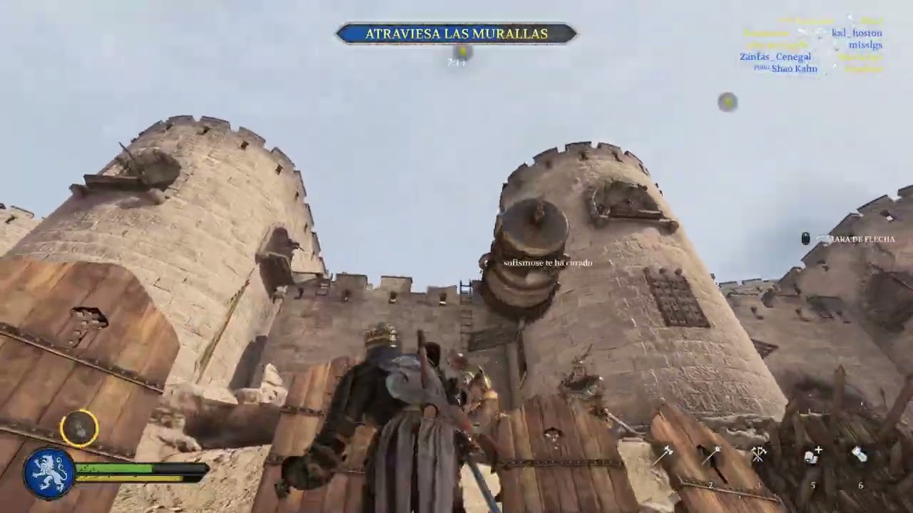 Chivalry 2. 64 Players. Conquistando Montcrux. Clan Pendragon :) ;)