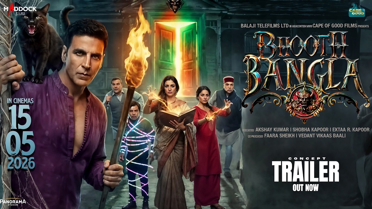 Bhooth Bangla |Concept Trailer | Akshay Kumar| Tabu | Paresh Rawal | Wamika l Rajpal Yadav|May 2026