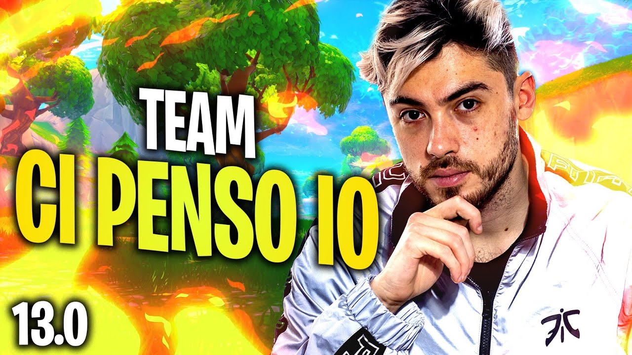 TEAM CI PENSO IO 13.0! VITTORIA REALE INASPETTATA | FORTNITE ITA