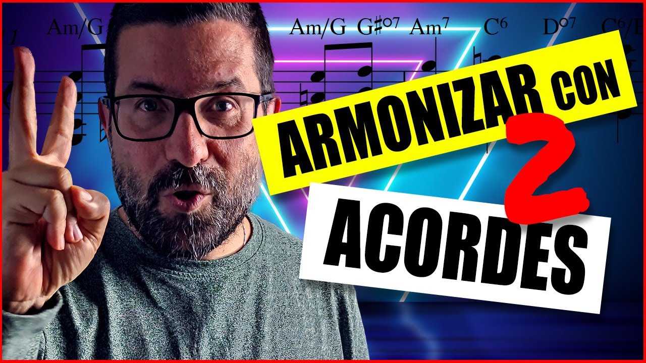 🔥Cómo armonizar melodías con DOS ACORDES 🔥