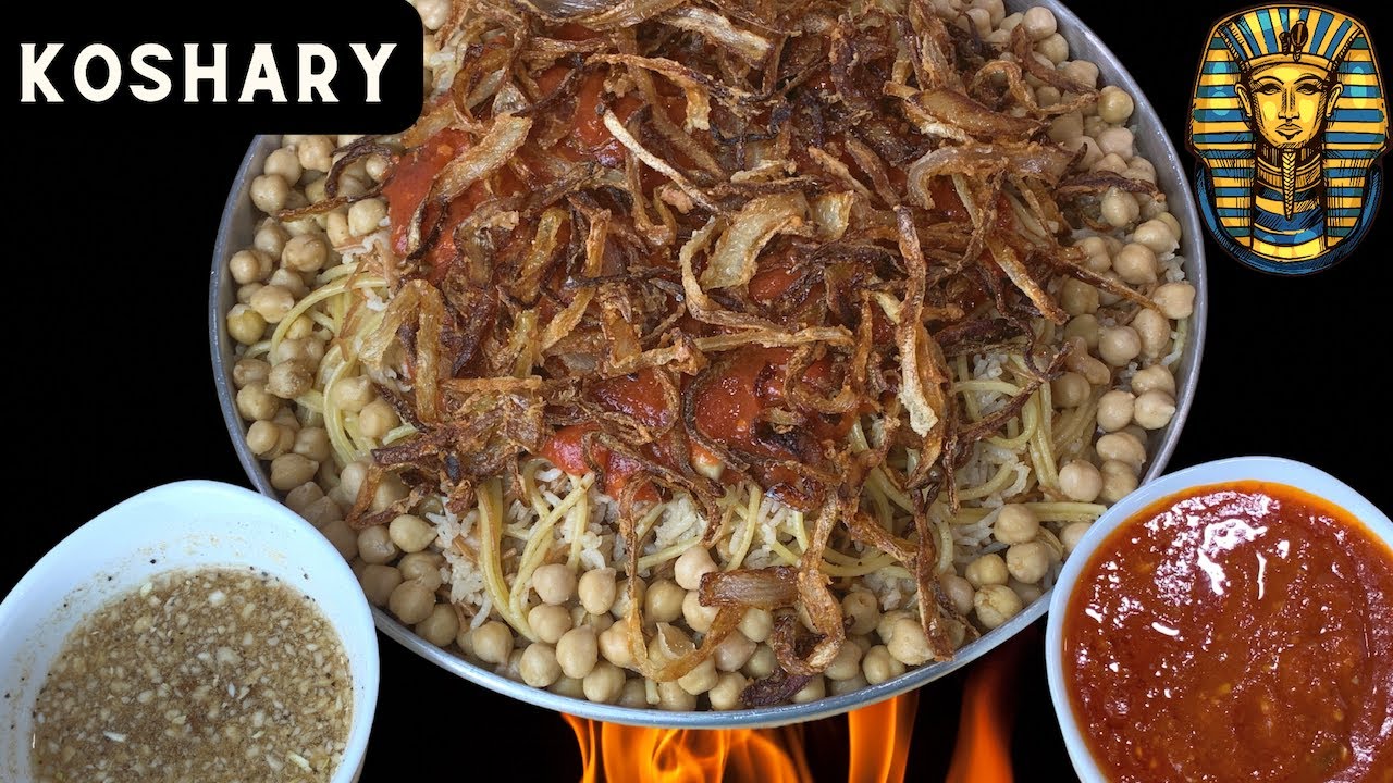 How to Make Egyptian Koshary! Easy to follow & delicious Recipe for Beginners! Vegetarian! Vegan
