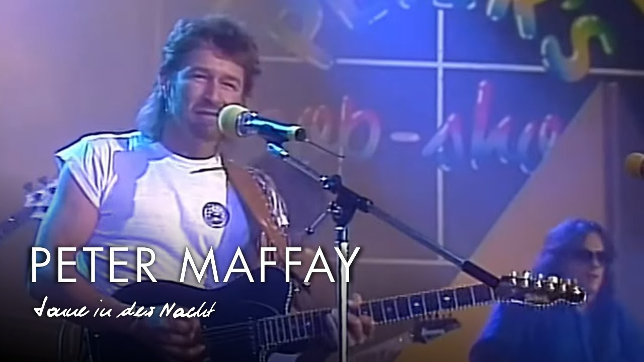 Peter Maffay - Sonne in der Nacht (Live 1985 @ Peter's Pop Show)