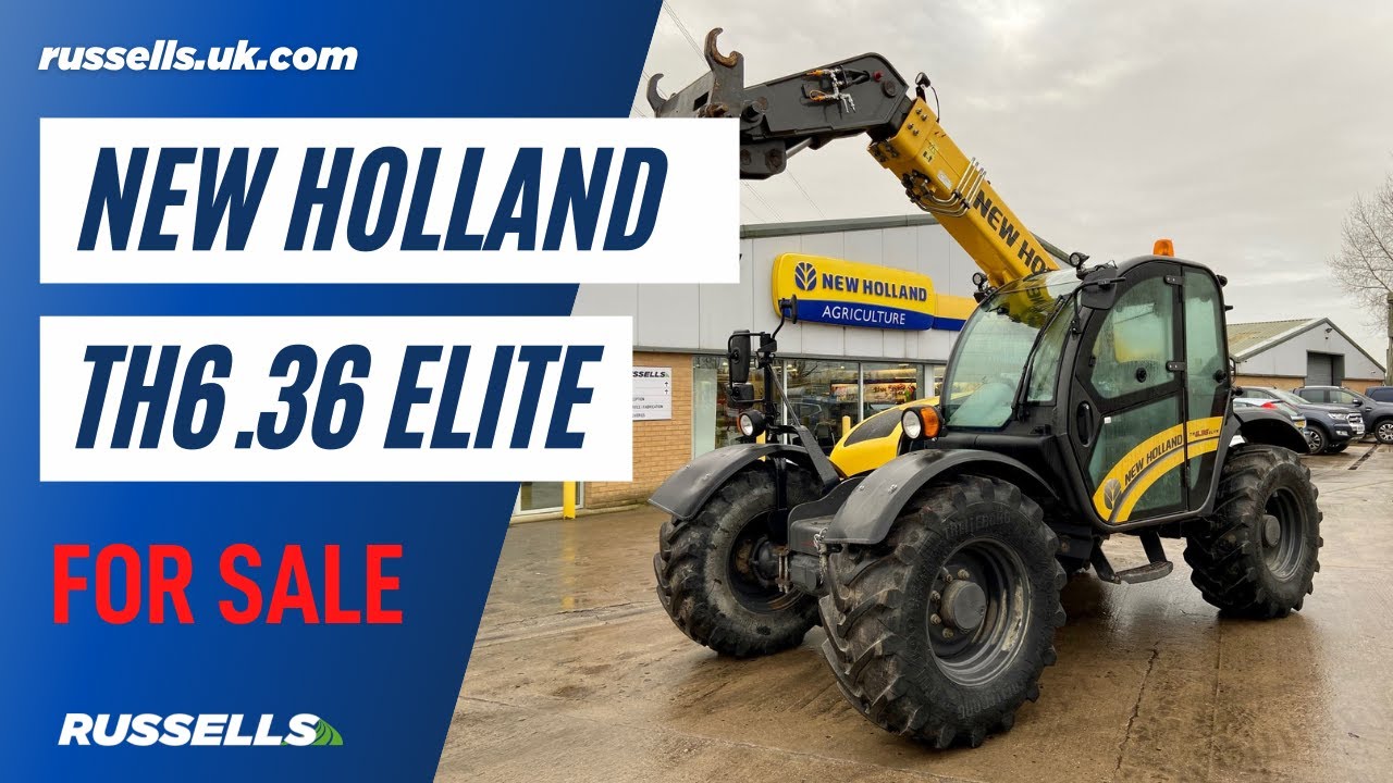 New Holland TH6.36 145 Telehandler