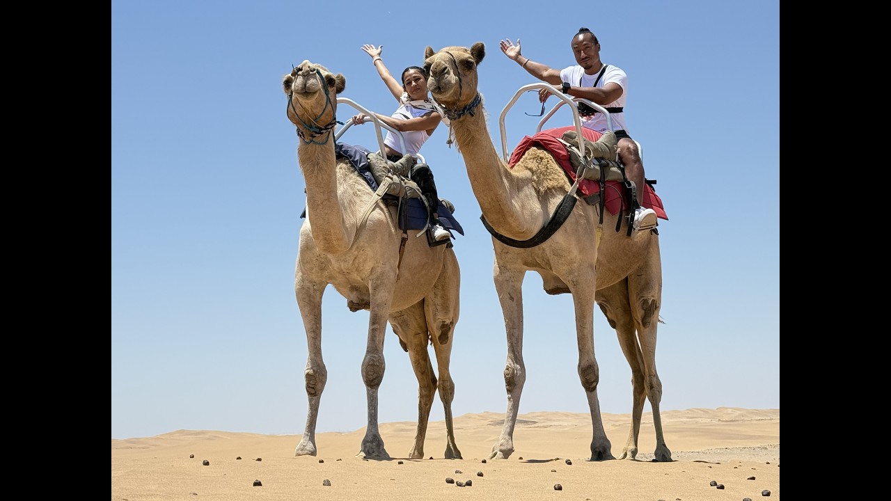 Our FIRST Camel Ride Ever… and We Were NOT Ready 😂🐪 | Adventure of a Lifetime!