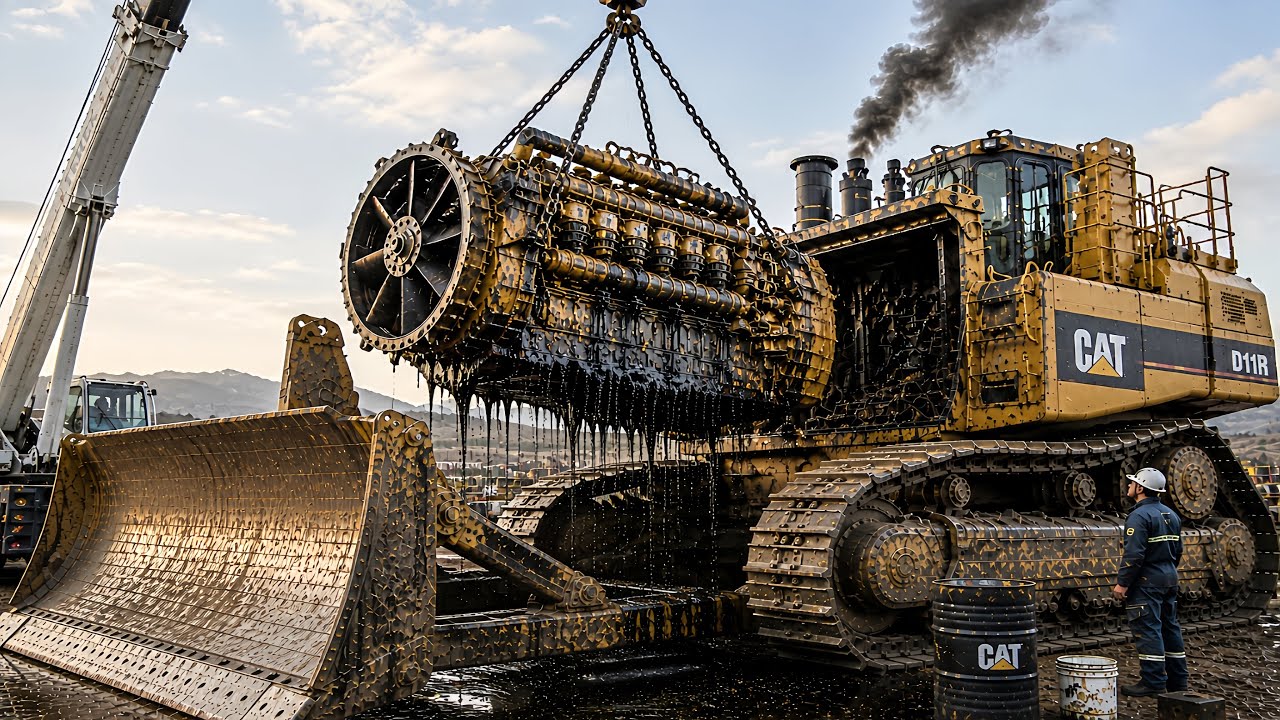 Incredible Abandoned Engine Restoration From rust ￼To Brand New Again