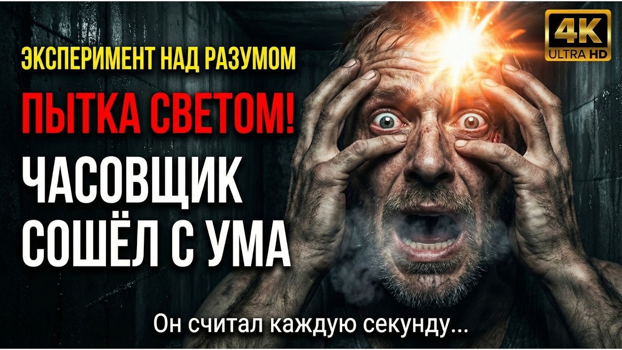 ПЫТКА ВРЕМЕНЕМ: ИСПОВЕДЬ ЧАСОВЩИКА В ОДИНОЧНОЙ КАМЕРЕ
