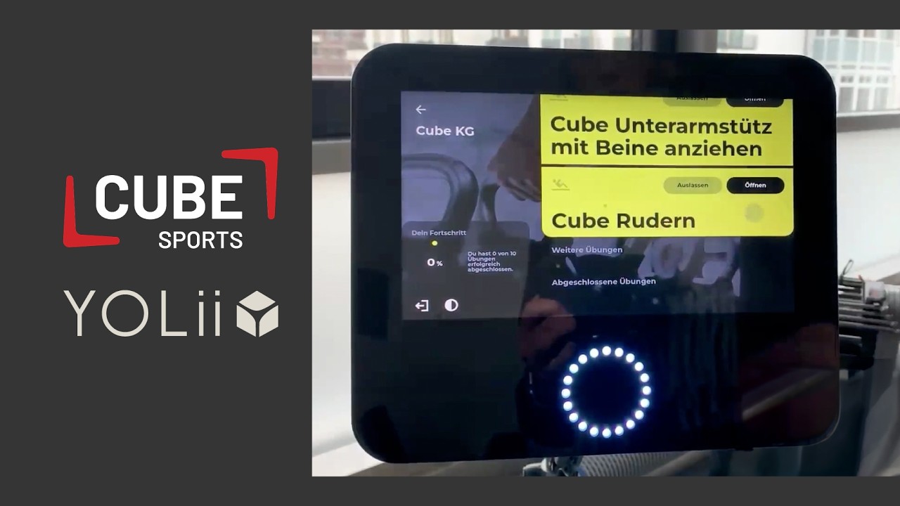 YOLii + Cube | Digitalisierung der Cube Trainingswand mit YOLii.