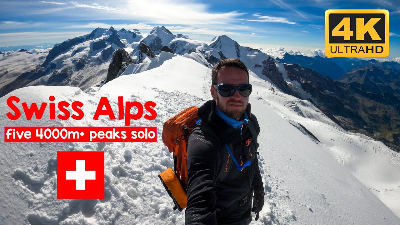 Liskamm, Castor, Pollux, etc. (Walliser Alpen) solo